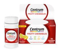 Centrum Multivitamin Fruity Chewables 30 Pack pack