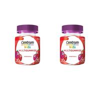 Centrum Multivitamins Mixed Berry for Kids Immunity Support, 10 Essential Nutrients Includes Vitamin C and D, 30 Chewable Multigummies (Pack of 2)