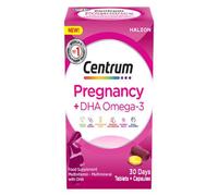 Centrum Pregnancy + DHA Omega-3 Tablets + Capsules 30 Days