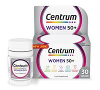 Women 50+ Multivitamin & Mineral Tablets, 24 essential nutrients including Vitamin D, Complete Multivitamin Tablets, 30 tablets (Packaging and Tablet