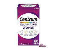 Centrum Women's Multivitamins & Minerals, 23 Essential nutrients Including Vitamin D, C, and Iron, 60 Tablets (Packaging May Vary)