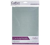 Centura Metallic Single Colour 10 Sheet Pack-Pale Silver, Cardstock, 34.4 x 22.5 x 0.5 cm
