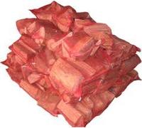 Centurion 100 x NET BAGS 45cm x 60cm with drawstring. Packing of vegetables, logs, kindling, shellfish etc (ORANGE)