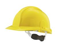 Centurion 1125 Yellow Hard Hat - Full Peak - Wheel Ratchet - Non Vented
