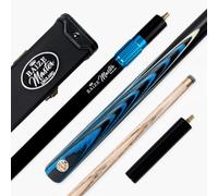 Centurion 3/4 Jointed Professional Snooker & Pool Cue - 9.5mm Tip (Azure)