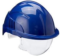 Centurion CNS10PLUSEBA VISION PLUS SAFETY HELMET BLUE C/W INTEGRATED VISOR