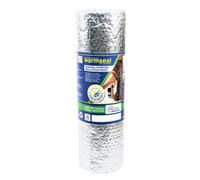Centurion Europe Warmseal Bubble Roll Insulation Foil Backed Thermal Barrier Silver 600mm X 7.5M