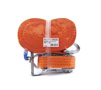 Centurion Heavy Duty Ratchet Strap 8m x 35mm - 3000kg Break Strength | Double J Hooks | EN12195-2 Compliant Tie Down Strap for Trailers, Vans, Roof Racks & Cargo