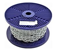 Centurion MC96L 30M Steel Chain Zinc Plated 3mm x 26mm Side Welded Straight Link, Various