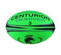 CENTURION Neon Green Nemesis Training Rugby Ball, Size 3
