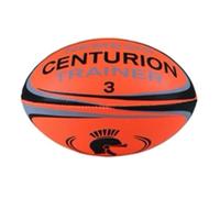 CENTURION Neon Orange Nemesis Training Rugby Ball, Size 3