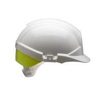 Centurion ReflexWheel Ratchet Safety Helmet with Yellow Flash White CNS12WHVYR