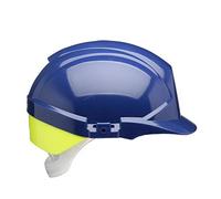 Centurion Reflex Safety Helmet with Rear Colour Flash Colour=Blue/Yellow