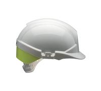 Centurion Reflex Safety Helmet with Yellow Rear Flash White CNS12WHVYA
