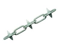 Centurion RENMC145L 5m Spike Steel Chain Galvanised Alternate Link 6mm, Silver
