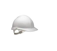 Safety Helmet with Headband and Cradle HDPE White CNS03WA