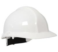Centurion Safety Products - Classic Hard Hat with Full Peak - Wheel Ratchet - Non-Vented - White