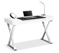 Centurion Supports ADONIS Ergonomic Home Office Luxury Computer Desk Workstation in White Centurion Supports White