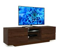 Centurion Supports AVITUS Walnut with 4-Walnut Drawers for 32"-65" LED/OLED/LCD TV Cabinet - FULLY ASSEMBLED