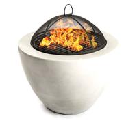 Centurion Supports DIABLO Garden/Patio Heater Fire Pit Brazier Barbecue Fully Assembled in Light Grey Centurion Supports Light Grey