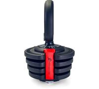 Centurion Supports Homeology Strongology Element10 Home Fitness Black And Red Adjustable Smart Kettlebell From 1Kg Up To 10Kg Training Weights