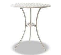 Centurion Supports Oshowa Garden And Patio White Cast Aluminium Bistro Table
