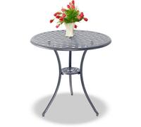 Centurion Supports Oshowa Grey Garden And Patio Cast Aluminium Bistro Table