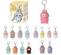 Centurion Supports Pop Mart The Monsters Pin For Love Series - Vinyl Plush Labubu Pendant (A-M) - Box Set Of 14 Collectable Toys