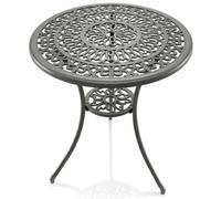 Centurion Supports Positano Grey Garden And Patio Cast Aluminium Bistro Table