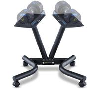 Centurion Supports Strongology Durable Steel Adjustable Dumbbell Universal Floor Stand, Space Saver Adjustable Weights Rack (Dumbbells Not Included)