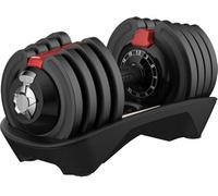 Centurion Supports Strongology Element18 Home Fitness Black And Red Adjustable Smart Dumbbell From 1.5Kg Up To 18Kg Training Weights
