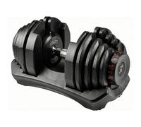 Centurion Supports Strongology Home Fitness Single Adjustable Smart Dumbbell From 5Kg To 40Kg Training Weights In Black