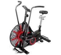 Centurion Supports Strongology Titanium Assault Bike Adjustable Resistance Dual Belt Magnetic 24" Fan Professional Air Bike With Clear Lcd Display