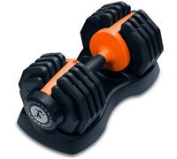 Centurion Supports Strongology Urban25 Home Fitness Adjustable Dumbbell From 2.5Kg To 25Kg Single Training Weights Black Orange