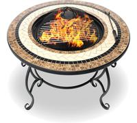 Centurion Supports TOPANGA Garden Heater/Fire Pit/Coffee Table/BBQ/Ice Bucket - Ceramic Centurion Supports Multicolor