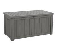 Centurion Supports TUNGSTEN 450 Litre Waterproof Extra Large Lockable Garden Storage Box in Grey Centurion Supports Grey