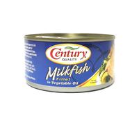Century Bangus Fillet in Vegetable Oil 184g