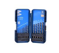 Century Drill and Tool 26713 Cobalt High Speed Steel Drill Bit Set, 13-Piece