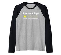 Century Egg One of Five Stars Would Not Recommend Raglan Baseball Tee
