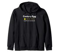 Century Egg One of Five Stars Would Not Recommend Zip Hoodie