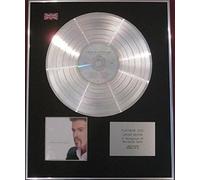 Century Music Awards GEORGE MICHAEL - Limited Edition CD Platinum Disc - LADIES AND GENTLEMEN