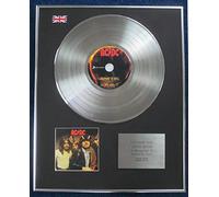 Century Presentations AC/DC - Limited Edition CD Platinum LP Disc - HIGHWAY TO HELL