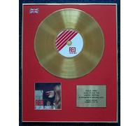 Century Presentations Taylor - Limited Edition CD 24 Carat Gold Coated LP Disc - Red