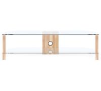 Century TV Stand - Clear Glass - 150cm - ADCE1500-LO