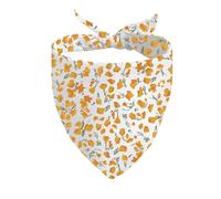 CENWA 1 Piece California Poppy Dog Bandana Golden Poppies Over the Collar Dog Bandana California Gift Poppy Lovers Gift (Poppy D)