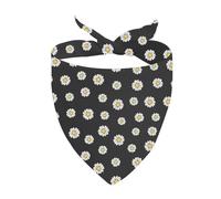CENWA 1 Piece Daisy Bandana Spring Dog Bandana Over the Collar Daisy Dog Bandana Summer Bandana (Daisy D)