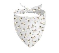 CENWA 1 Piece Mallard Flying Duck Dog Bandana Flying Ducks Dog Bandana (Mallard Flying Duck D)
