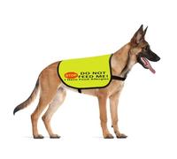CENWA Do Not Feed Me I Have Food Allergies Dog Jacket Vest Allergies Warning Dog Jacket Vest Dogs Owner Gift (Food Allergies L)