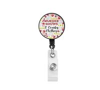CENWA Horror Gift Blood Stains are Red Badge Reel Crime Show Badge Reel Halloween Day Gift (Murder Shows R UK)