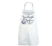 CENWA I Never Dreamed I’d Grow Up Be A Sourdough Baker Sourdough Cooking Adjustable Chef Apron for Baking Lover (Sourdough Baker EU)